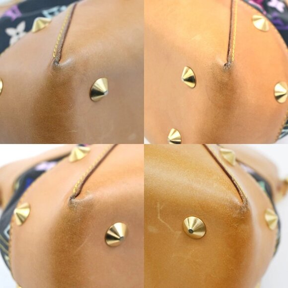 LOUIS VUITTON Judy MM Shoulder Bag Monogram Multi Leather Black M40256 663RL717 - Picture 7 of 16